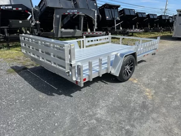 Sport Haven 7×12 Aluminum Utility Trailer – Side ATV Ramps - Image 3