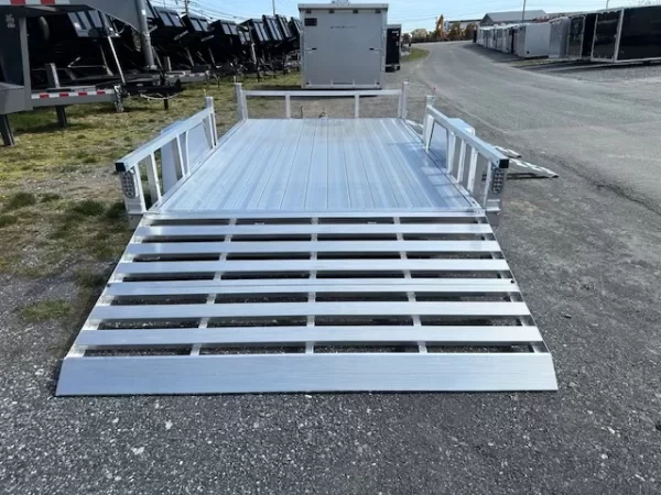 Sport Haven 7×12 Aluminum Utility Trailer – Side ATV Ramps - Image 6