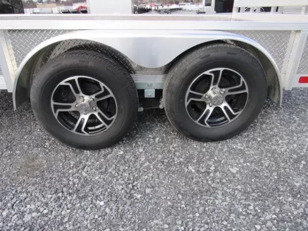 Sport Haven 7×12 Aluminum Utility Trailer – Aluminum Wheels - Image 5
