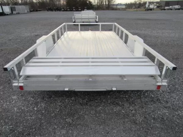 Sport Haven 7×14 Aluminum Landscape Utility Trailer – Deluxe - Image 6