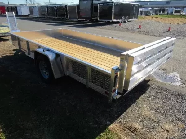Sport Haven 7×14 Aluminum Utility Trailer – ATP Sides - Image 2