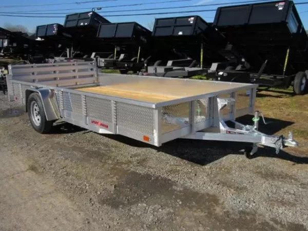 Sport Haven 7×14 Aluminum Utility Trailer – ATP Sides