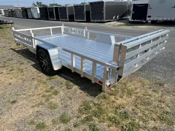 Sport Haven 7×14 Aluminum Utility Trailer – Side ATV Ramps - Image 2