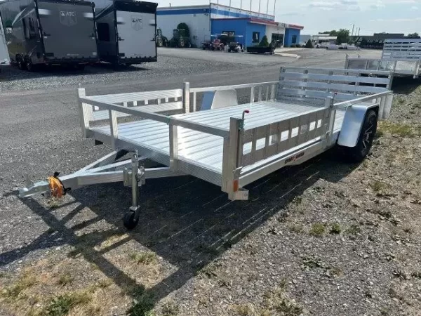 Sport Haven 7×14 Aluminum Utility Trailer – Side ATV Ramps - Image 4