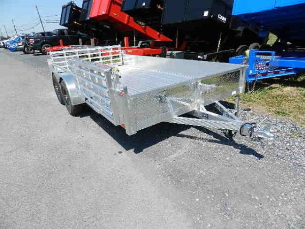 Sport Haven 7×14 Dual Axle Utility Trailer – Side ATV Ramp