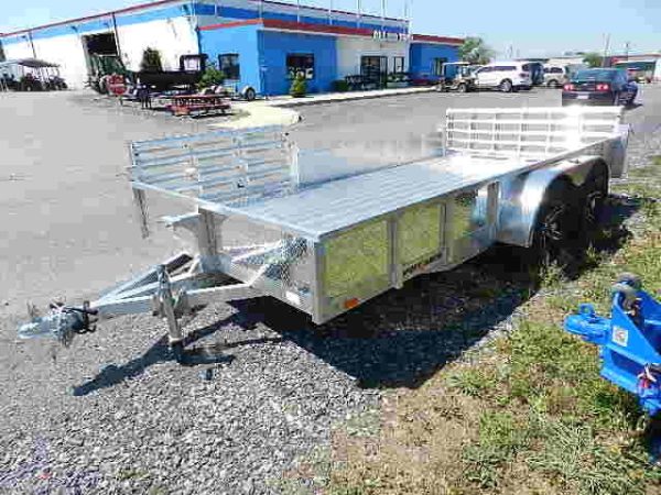 Sport Haven 7×14 Dual Axle Utility Trailer – Side ATV Ramp - Image 3
