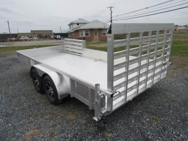 Sport Haven 7×16 Aluminum Landscape Trailer – Side ATV Ramp - Image 3