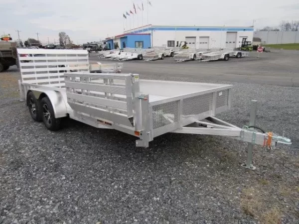 Sport Haven 7×16 Aluminum Landscape Trailer – Side ATV Ramp