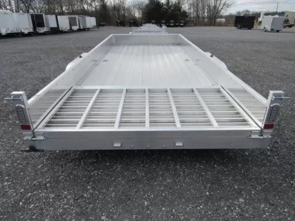 Sport Haven 7×18 Aluminum Landscape Trailer Heavy Duty Ramp - Image 6