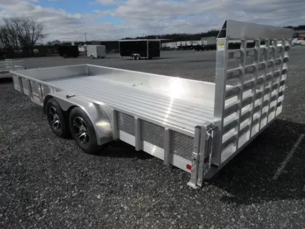 Sport Haven 7×18 Aluminum Landscape Trailer Heavy Duty Ramp - Image 7