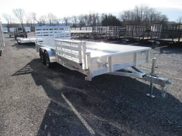 Sport Haven 7×18 Aluminum Landscape Trailer Side ATV Ramp - Image 3