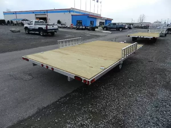 Cargo Pro 8 x 14 Aluminum (3) Place ATV Trailer – Aluminum Ramps - Image 6