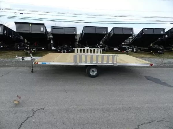 Cargo Pro 8 x 14 Aluminum (3) Place ATV Trailer – Aluminum Ramps - Image 9