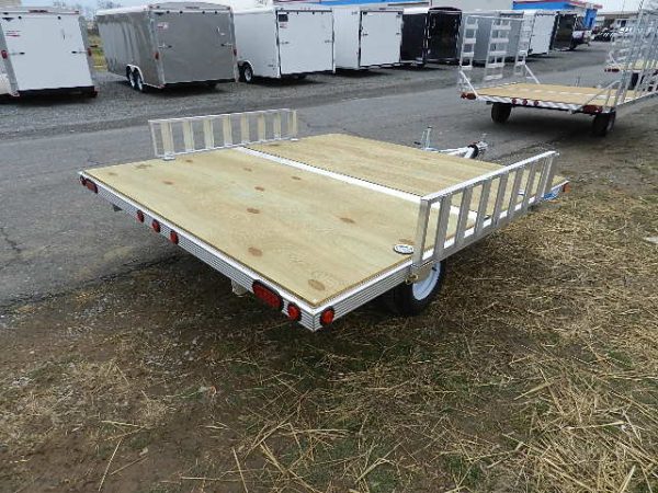 Cargo Pro 8 x 9 Aluminum (2) Place ATV Trailer – Aluminum Ramps - Image 2
