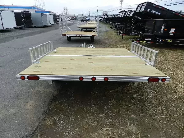 Cargo Pro 8 x 9 Aluminum (2) Place ATV Trailer – Aluminum Ramps - Image 4
