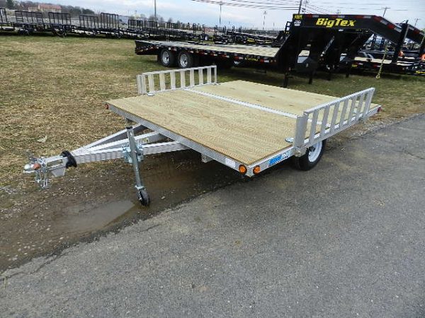 Cargo Pro 8 x 9 Aluminum (2) Place ATV Trailer – Aluminum Ramps