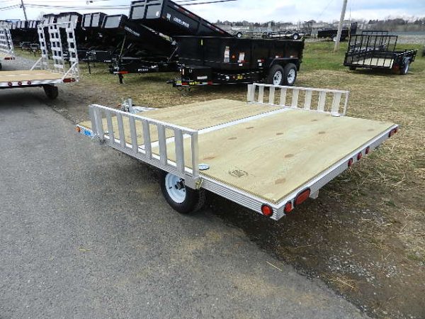 Cargo Pro 8 x 9 Aluminum (2) Place ATV Trailer – Aluminum Ramps - Image 8