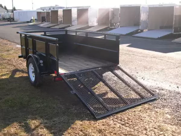 Big Tex 5 x 8 Landscape Utility Trailer – 2′ Steel Sides - Image 4