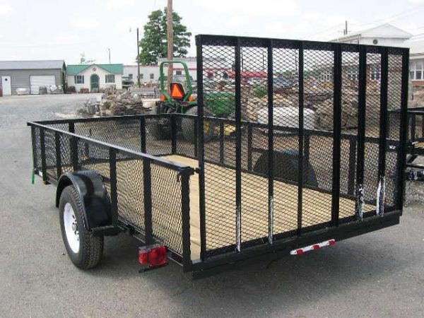 Carry On 6.4 x 12 Landscape Utility Trailer – 3K with High Mesh Sides - Image 4