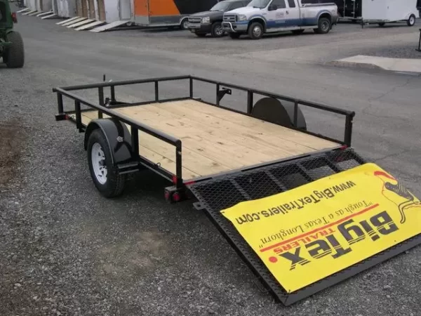 Big Tex 6 x 10 Landscape Utility Trailer – Ramp Gate - Image 2