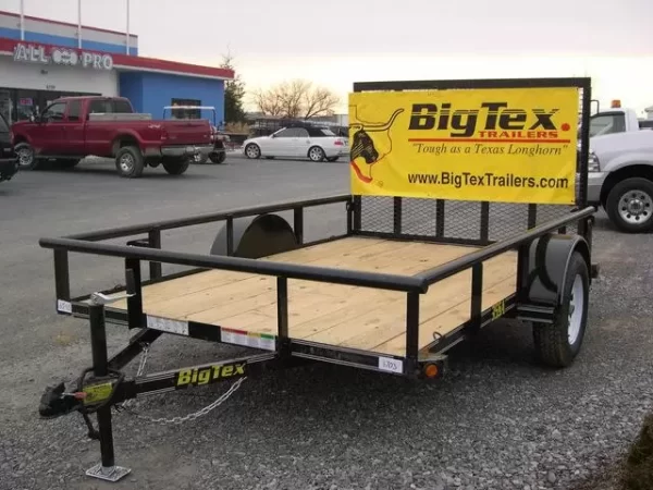 Big Tex 6 x 10 Landscape Utility Trailer – Ramp Gate - Image 4