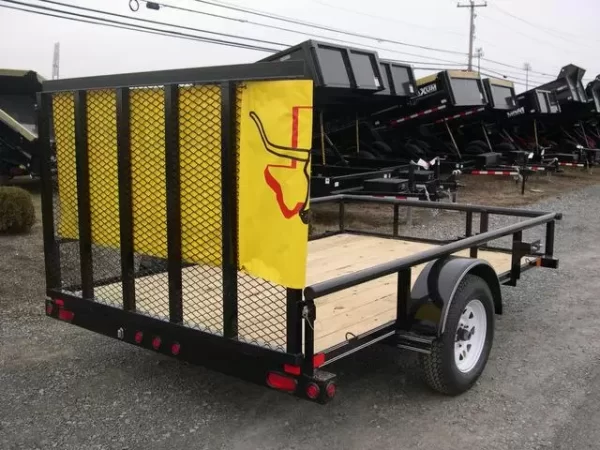 Big Tex 6 x 10 Landscape Utility Trailer – Ramp Gate - Image 5