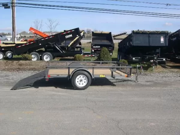 Big Tex 6 x 10 Landscape Utility Trailer – Ramp Gate - Image 8
