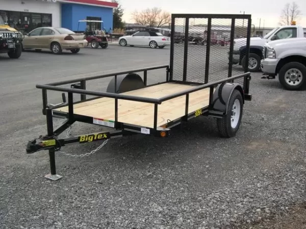 Big Tex 5 x 10 Landscape Utility Trailer – Rear Ramp Gate