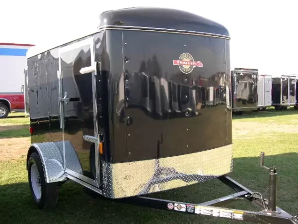 Carry On 5 x 8 Enclosed Cargo Trailer Side Door - Image 2