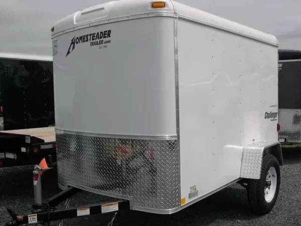 Homesteader 5 x 8 Enclosed Cargo Trailer Single Rear Door - Image 8