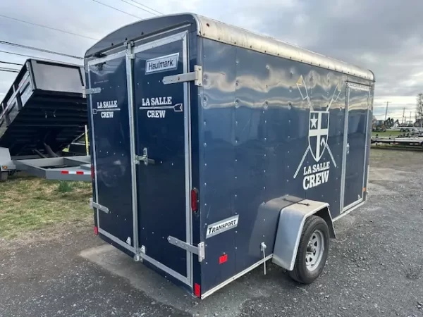 2018 Haulmark 6 x 12 Enclosed Cargo Trailer – Barn Doors - Image 2
