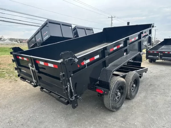 2024 CAM Superline 7×14 Low Profile Dump Trailer Telescopic Lift - Image 5