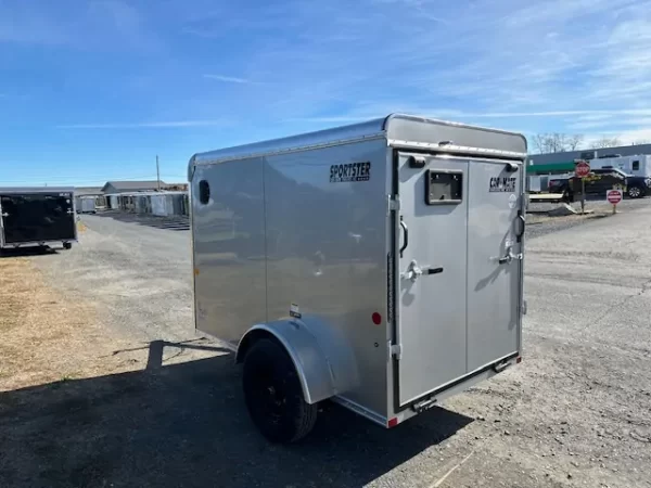 Car Mate Sportster 5 x 8 Enclosed Cargo Trailer - Image 3