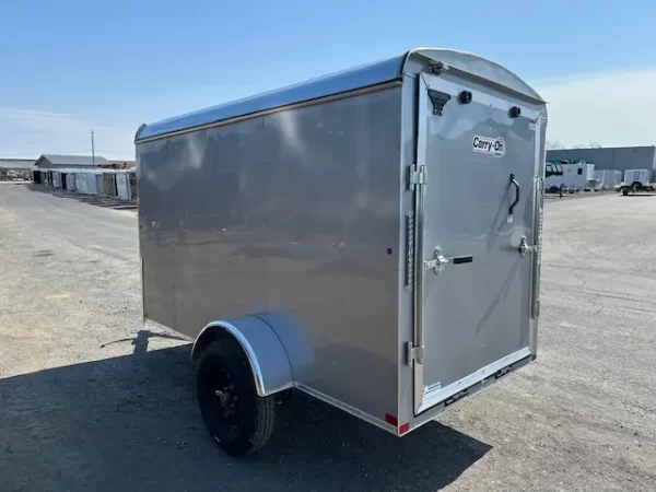 Carry On 5 x 10 Enclosed Cargo Trailer Ramp Door - Image 3
