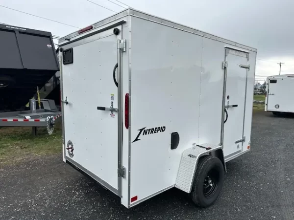 Homesteader 6×10 V-Nose Cargo Trailer – Ramp Door - Image 2