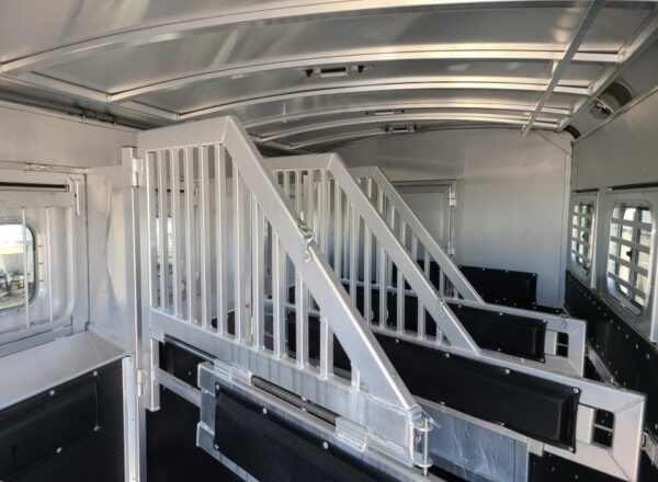 2017 Platinum Coach Outlaw 4 Horse 12' 8" Outlaw Conversion Slide Out Gallery - Image 13