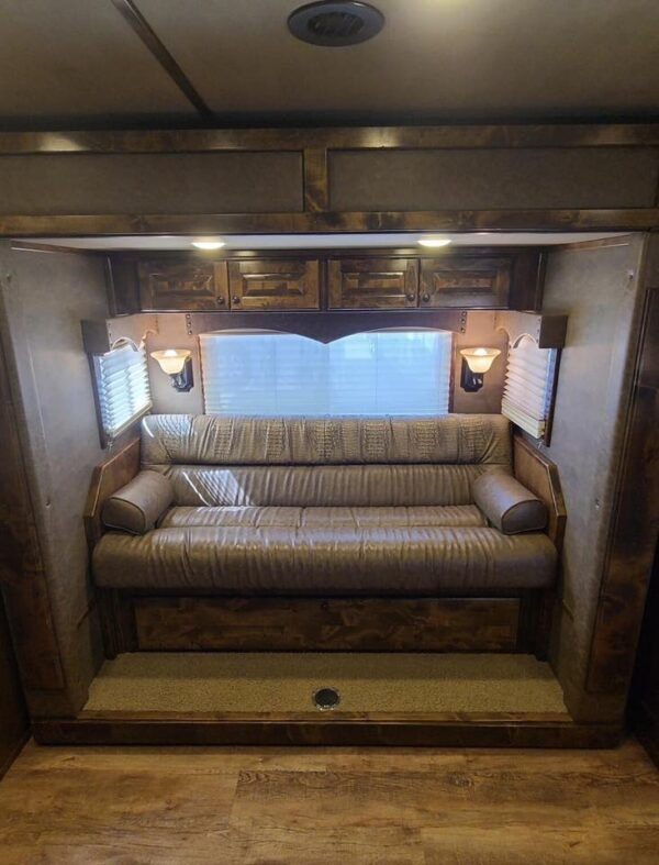 2017 Platinum Coach Outlaw 4 Horse 12' 8" Outlaw Conversion Slide Out Gallery - Image 23