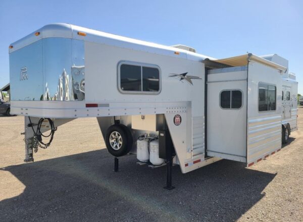 2017 Platinum Coach Outlaw 4 Horse 12' 8" Outlaw Conversion Slide Out Gallery