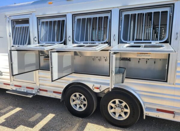 2017 Platinum Coach Outlaw 4 Horse 12' 8" Outlaw Conversion Slide Out Gallery - Image 16