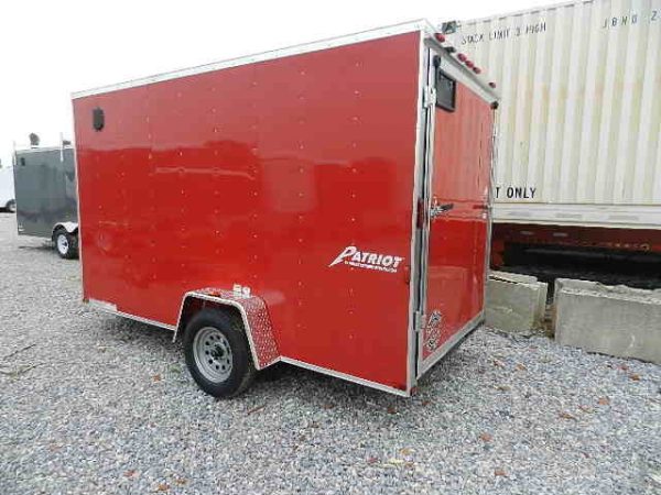 Homesteader 6 x 12 V-Nose Enclosed Trailer – 6″ Added Height - Image 5