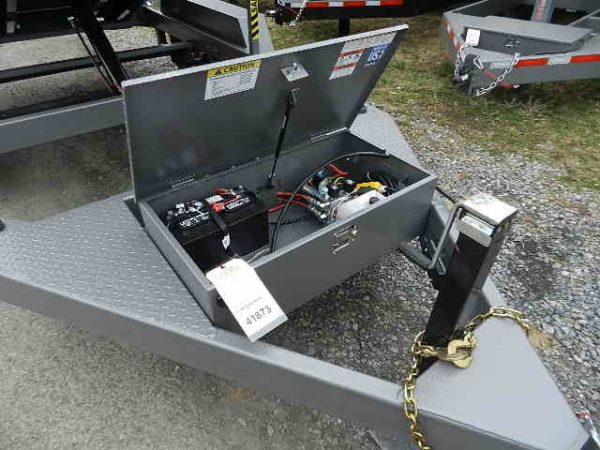 BWise 6 x 12 Low Profile Dump Trailer Combo Gate and Ramps - Image 2