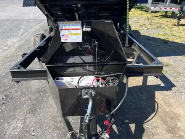 BWise 7 X 12 Dump Trailer 10K Combo Gate and Ladder Ramps - Image 6