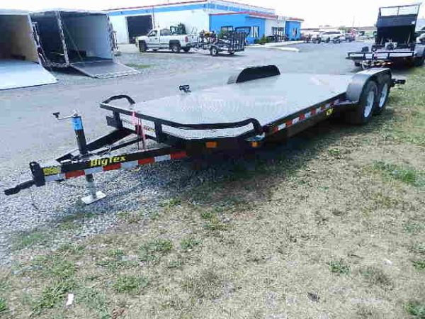 Big Tex 83″ x 20′ Steel Deck Car Trailer 10K GVW - Image 5