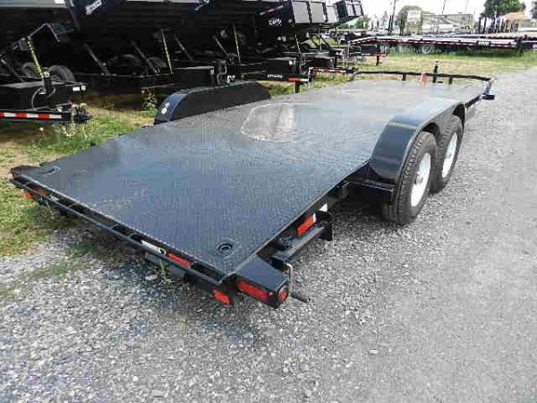 Big Tex 83″ x 20′ Steel Deck Car Trailer 10K GVW - Image 6