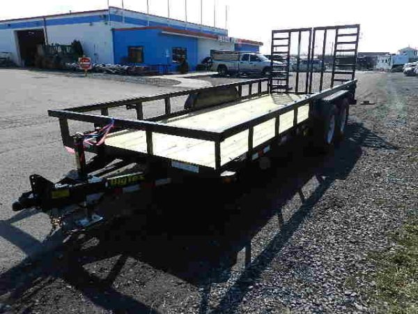 Big Tex 7 x 20 Heavy Duty Landscape Trailer Split Gate - Image 3