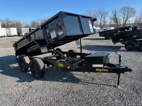 Big Tex 5 x 10 Low Profile Dump Trailer Barn Doors