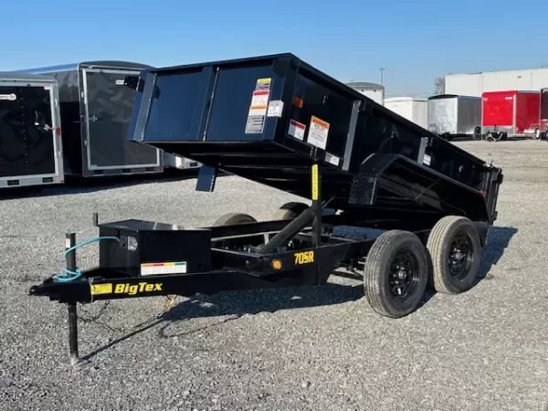Big Tex 5 x 10 Low Profile Dump Trailer Barn Doors - Image 2