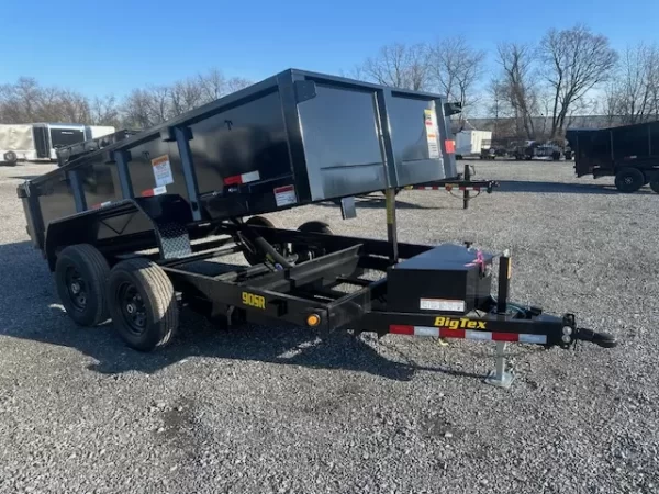 Big Tex 6 x 12 Low Profile Dump Trailer Slide Out Ramps