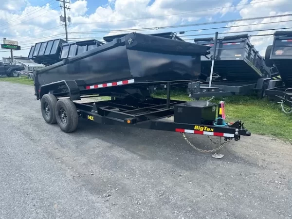 Big Tex 7 x 14 Channel Frame Dump Trailer 14LX