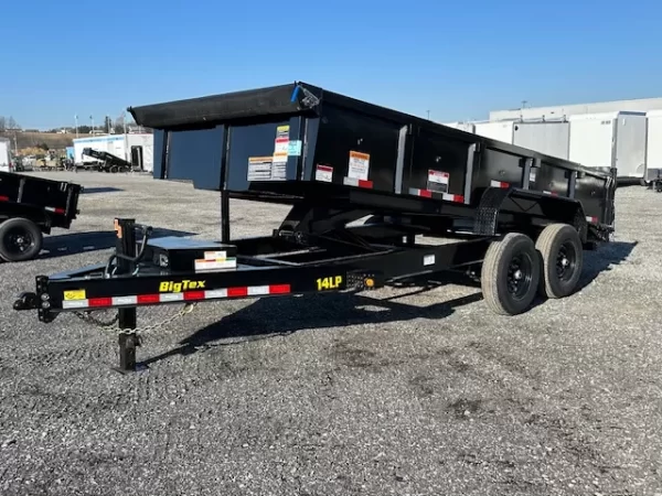 Big Tex 7 x 16 Low Profile Dump Trailer – Scissor Lift - Image 2